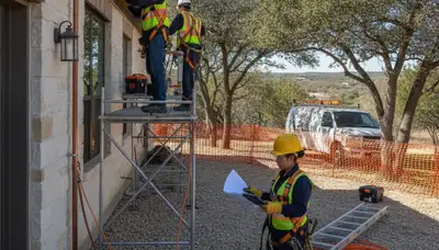 Plumber repairing a leak in San Antonio, TX for a local plumbing service