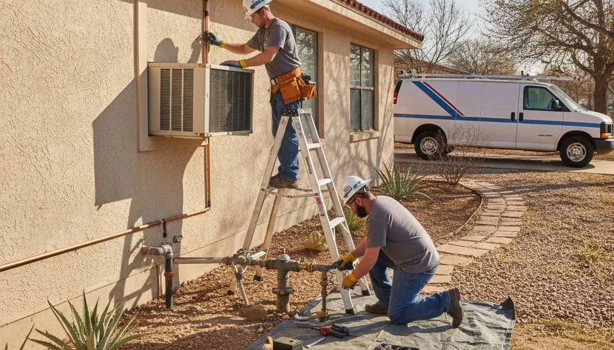 Plumber repairing a pipe in San Antonio, TX for reliable plumbing repair service