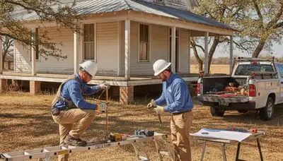 Plumber repairing a pipe in San Antonio, TX for plumbing repair service