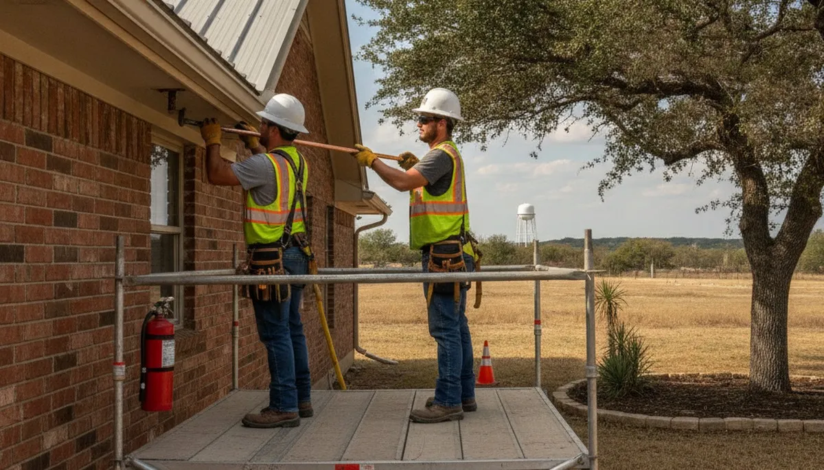 San Antonio, TX plumbing repair service van for residential and commercial plumbing jobs