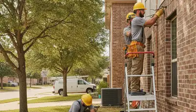 San Antonio, TX plumber repairing a pipe for residential plumbing service