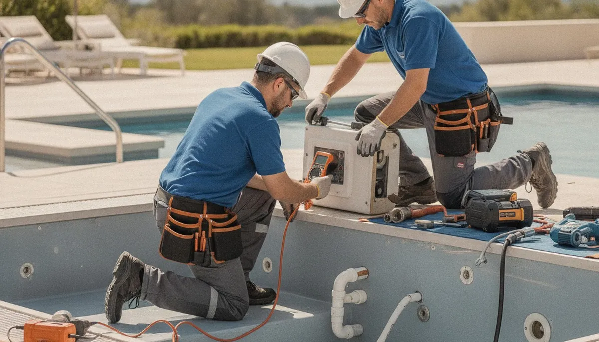 Spa repair service in San Antonio, TX for homeowners, restoring spa plumbing and performance