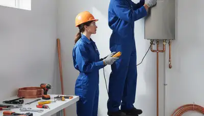 Tankless water heater installation in San Antonio, TX by On Call Plumbers